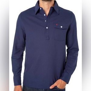 Criquet Long Sleeve 100% Peruvian Pima Cotton - Mens Small